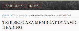 optimasi blog dengan breadcrumbs