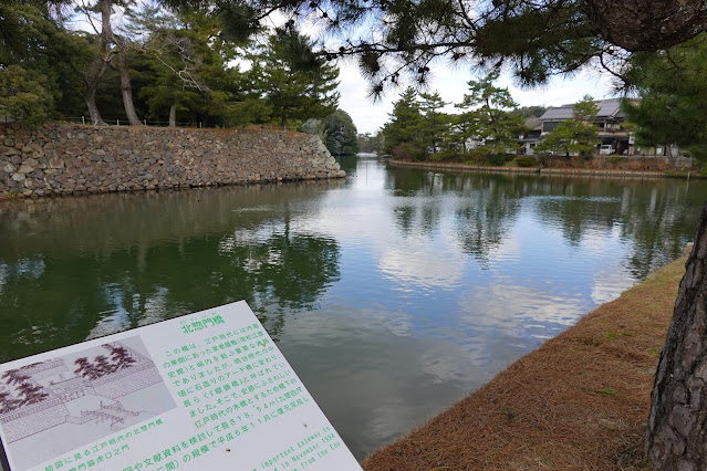 島根県松江市内中殿町 松江城 北惣門橋