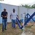 Vereador Ravi Machado agradece a Sandro Futuca e a Prefeita Ana Cléia pela instalação do sistema de água do Estádio Municipal