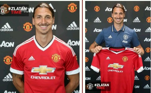 Man u signs Zlantan Ibrahimovic`