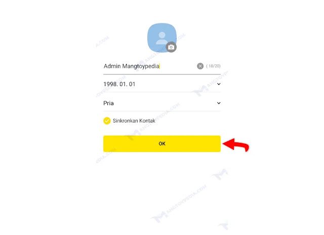 Lengkapi Profil KakaoTalk