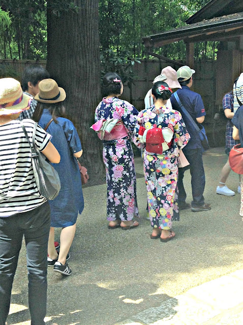 Yukata en Kamakura