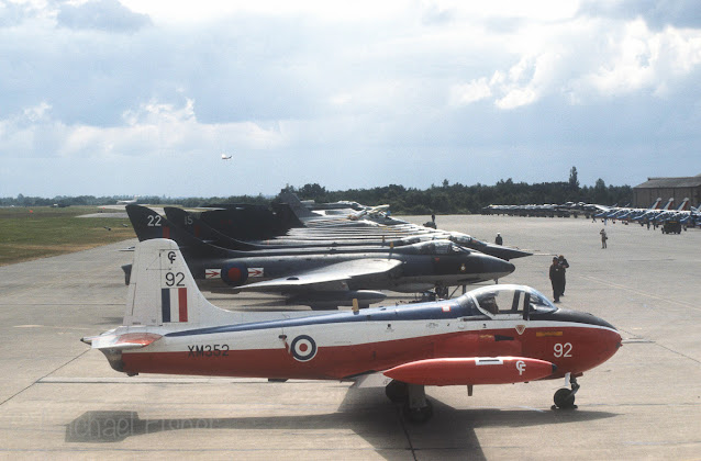 XM352/92 Jet Provest T3A 7 FTS RAF 1981 Greenham common