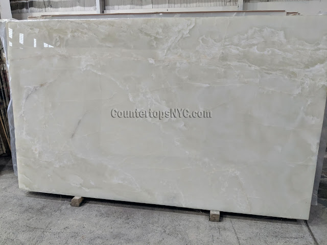 White Onyx Slab NYC