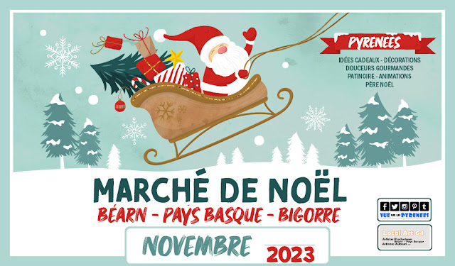 Marchés de Noël Pyrénées de Novembre 2023
