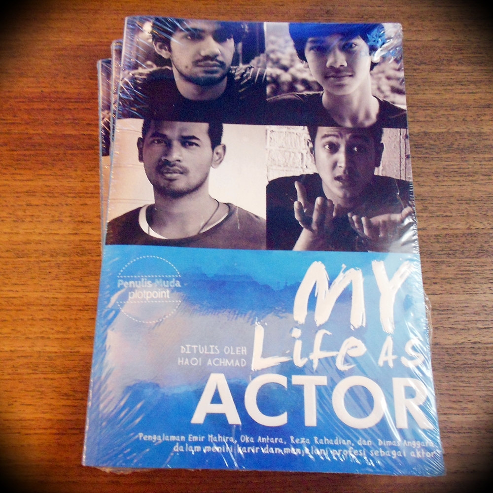 Dimas Anggara di Buku "My Life As: Actor" ~ Dimas Anggara 