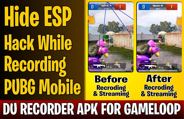 Hide ESP While Recording PUBG Mobile