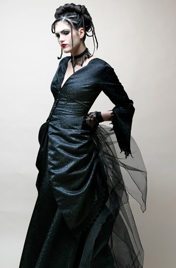 GothicBlackWeddingDressesPictures Picture above is Kambriel 39s Midnight 