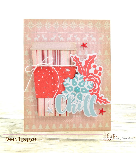 Dana Warren - Kraft Paper Stamps - Cas-ual Fridays Stamps - Coffee