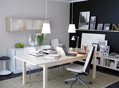 Modern home office interior design