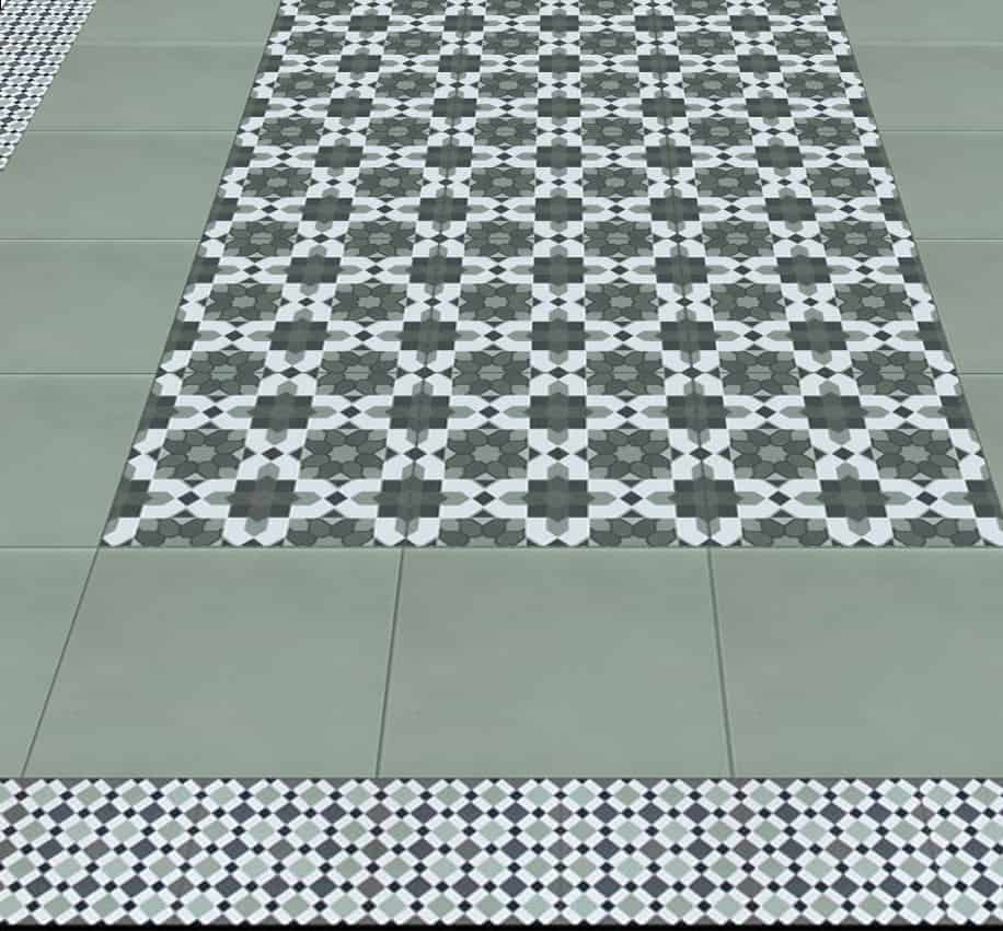 Floor tiles for the living room