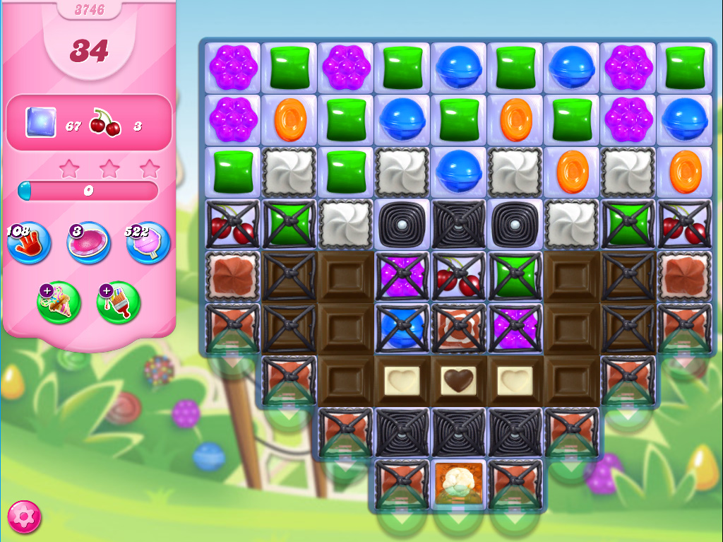 Candy Crush Saga level 3746