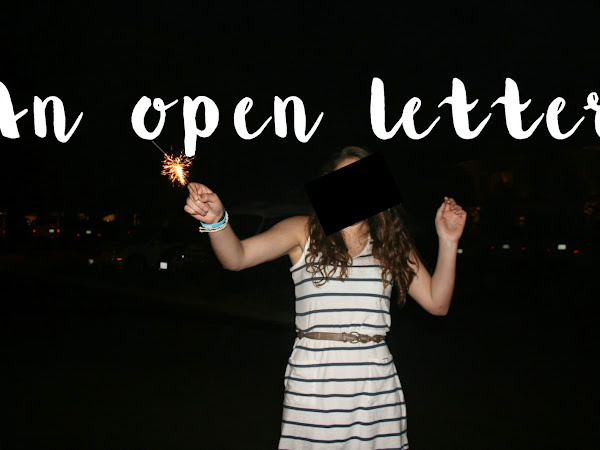 An Open Letter.