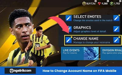 How to Change Account Name on FIFA Mobile