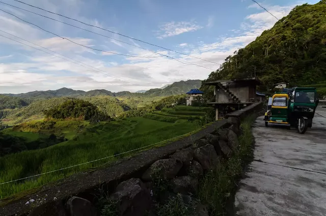 Banaue Bangaan Road Views Ifugao Cordillera Administrative Region Philippines