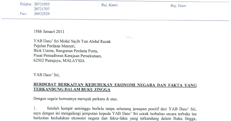 Format Terbaru Surat Rasmi Ada Melalui