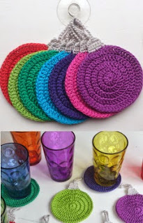 PATRON POSAVASOS DE CROCHET