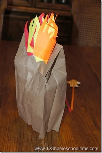 Fiery Furnace Bible Craft for Kids