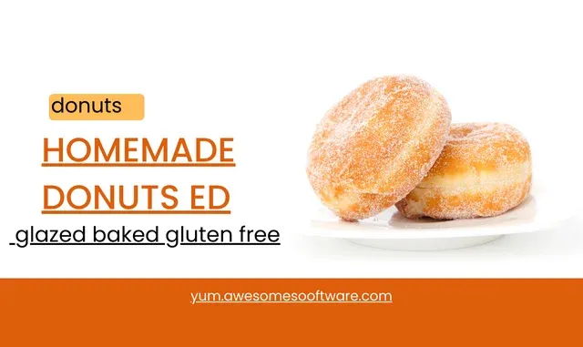 homemade donuts glazed baked gluten free