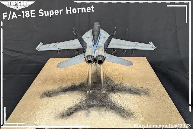 Diorama F/A-18E Super-Hornet de Top Gun : Maverick