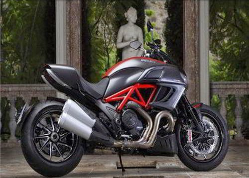 Ducati Diavel Motorcycle Poster