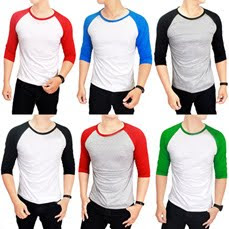 BAJU KAOS RAGLAN