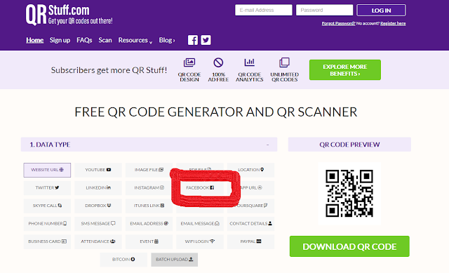 What is Facebook QR Code?
