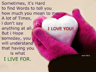 i love you and heart in hand quote