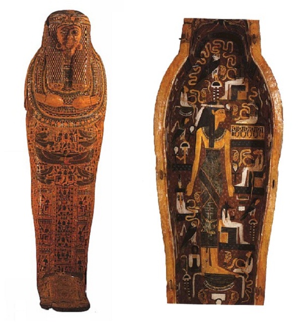 Egypian coffins - Inner coffin for Ta-baket-en-Khons