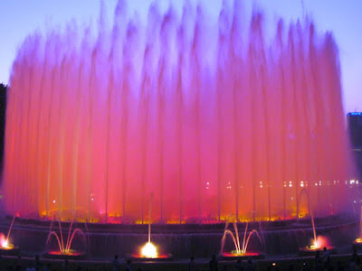 Magic Fountain in Barcelona