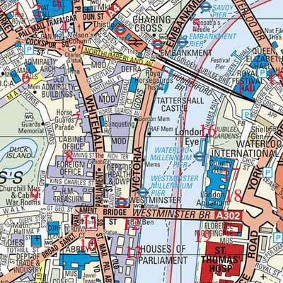 London City Street Map