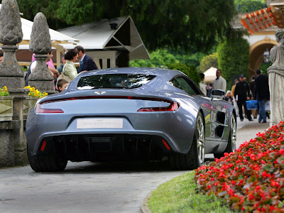 2010 Aston Martin One-77 Rear View