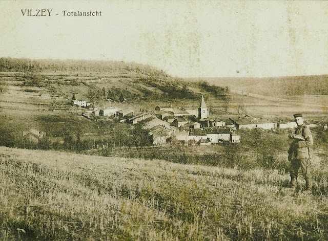 VILCEY-SUR-TREY (54) - Cantonnements allemands de la Grande Guerre