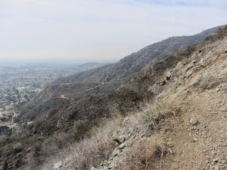 View wast from the trail to Van Tassel Ridge