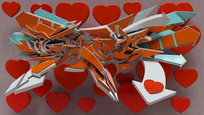 Graffiti Word Love