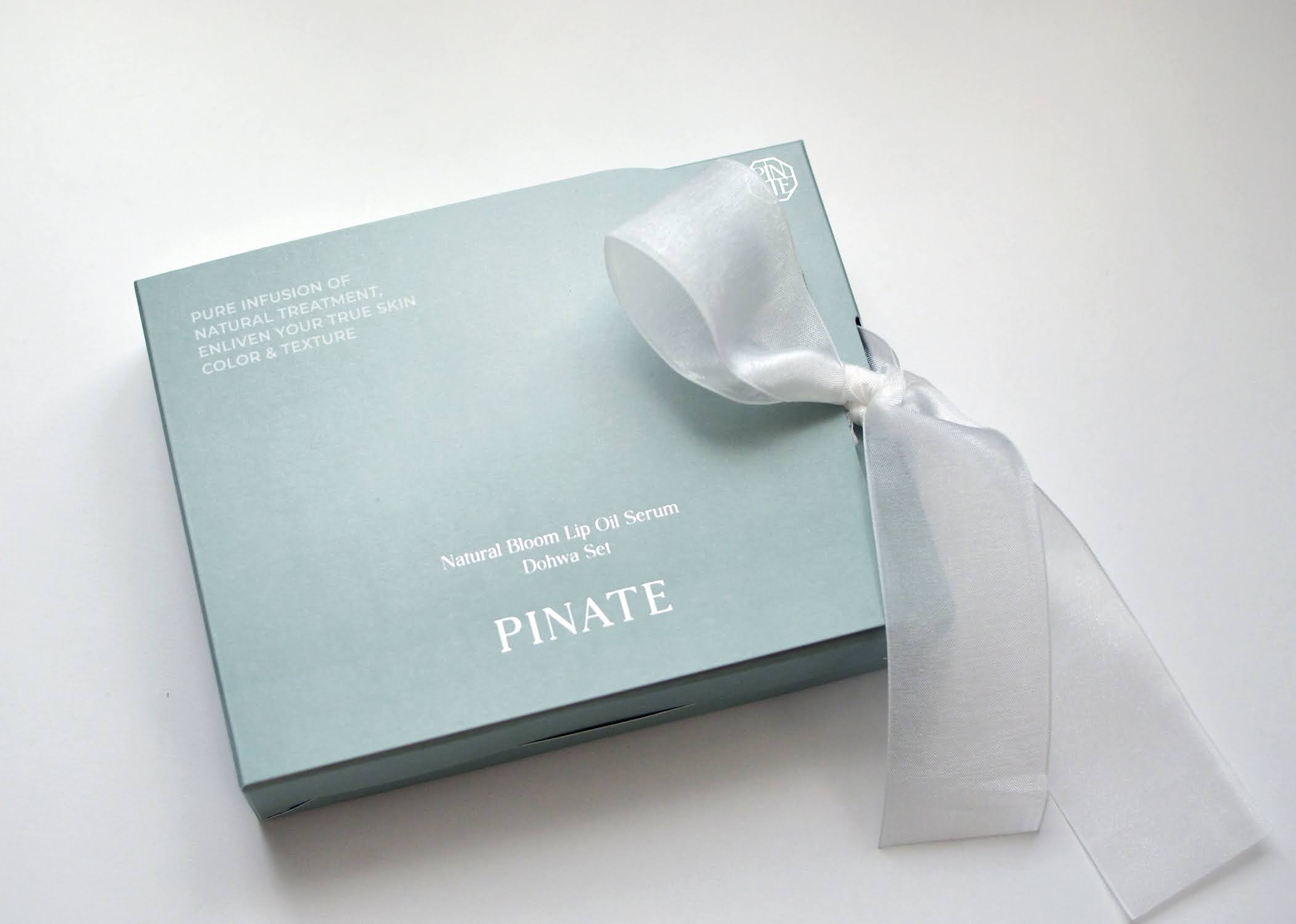 PINATE Natural Bloom Lip Oil Serum Dohwa Set