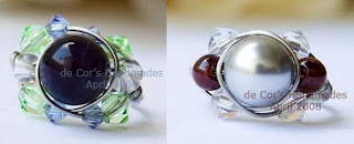 Sparkly Crystal Rings made by Corra