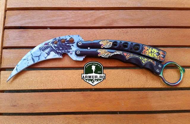 balisong butterfly fluturas cutit briceag model 2019