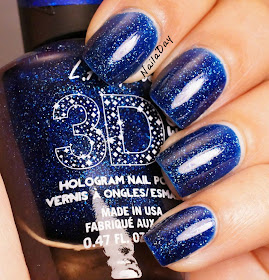 NailaDay: L.A. Girls 3D Effects Brilliant Blue