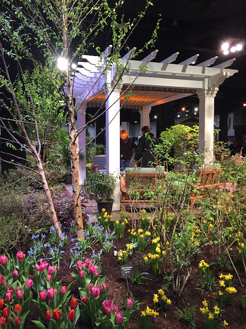 Pergolas are the perfect outdoor place to rest your body after a long summer day | Boston Flower & Garden Show 2017