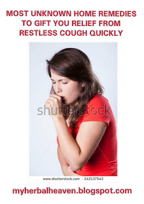 Home Remedies For Restless Cough