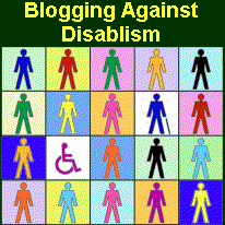 The logo for Blogging Against Disablism Day, BADD