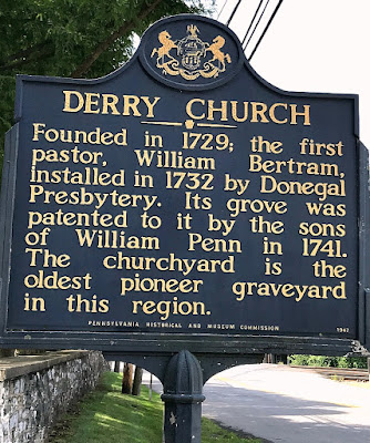 Derry Church Historical Marker in Hershey Pennsylvania