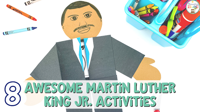 Use these 8 awesome Martin Luther King Jr. activities in your classroom to help students understand the importance of love and peace.
