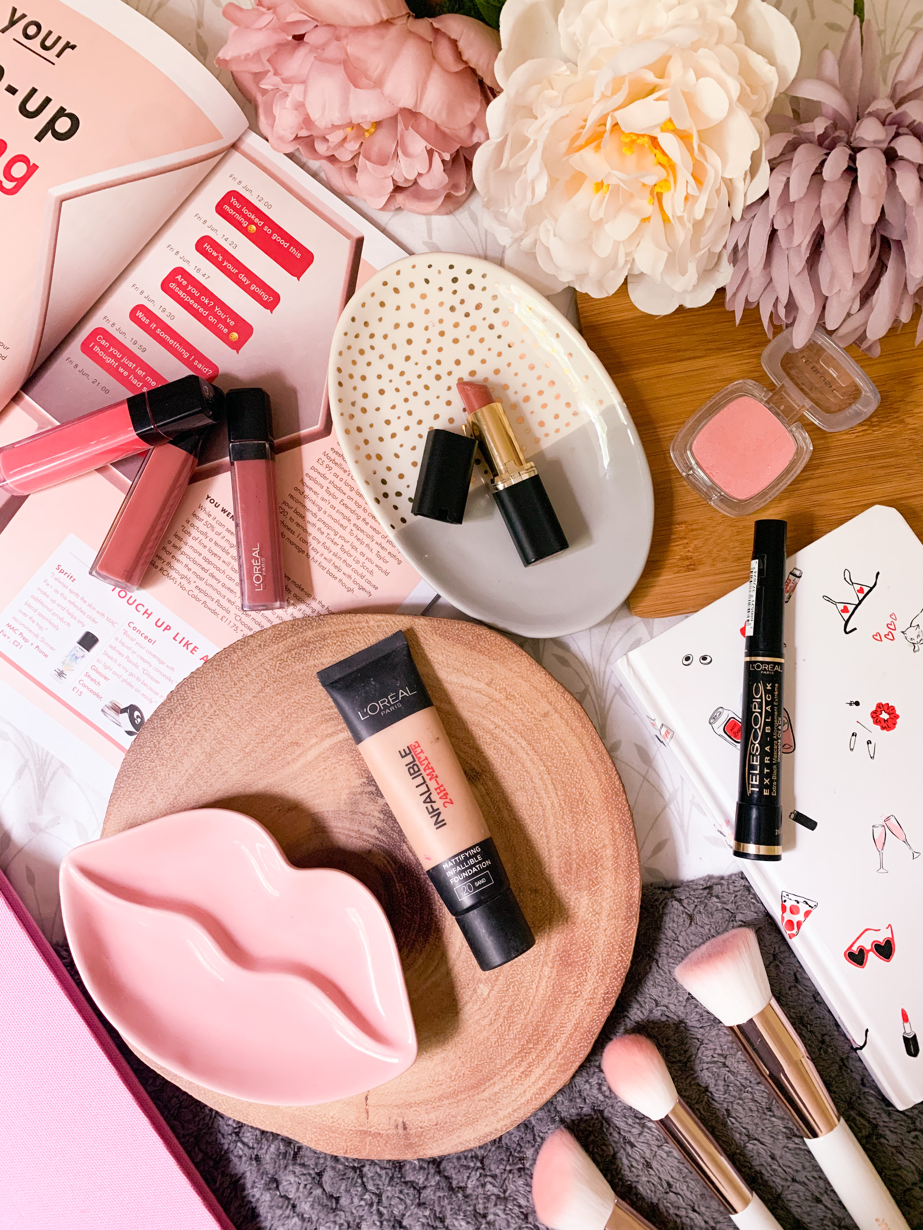 L'Oreal Brand Favourites Flatlay