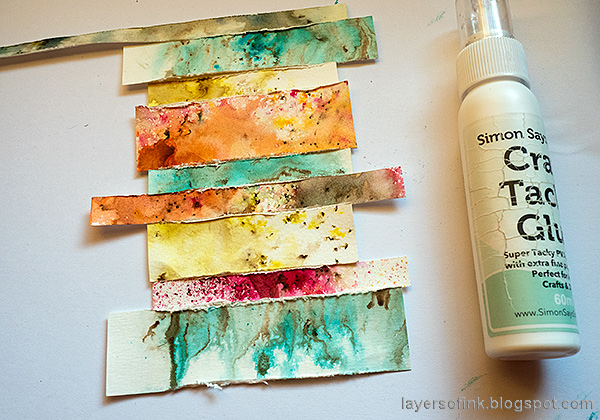 Layers of ink - Nautical Tag Tutorial by Anna-Karin Evaldsson