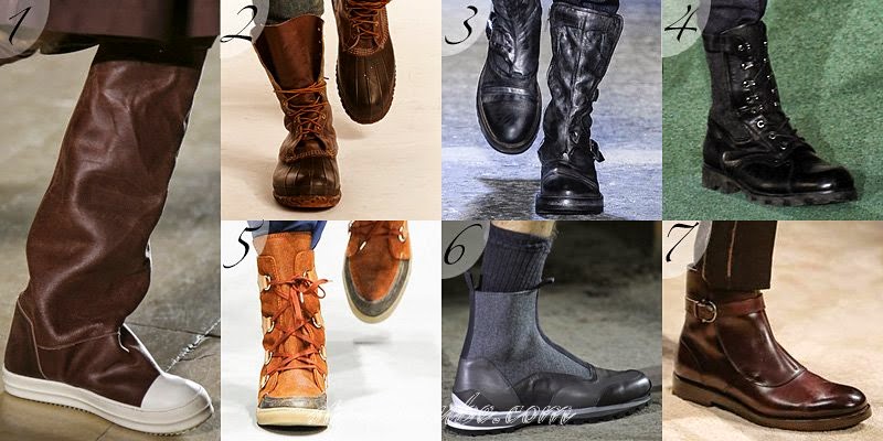 Fall 2014 Men's Footwear Fashion Trends