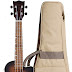  Flight Gemstone Series, 4-String Electro-Acoustic Concert Ukulele, Amber, (DUC380CEQAMB)