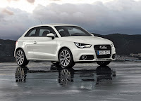 White Audi A1 HD Wallpaper