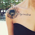 Amazing Flowers On Women Shoulder Tattoo